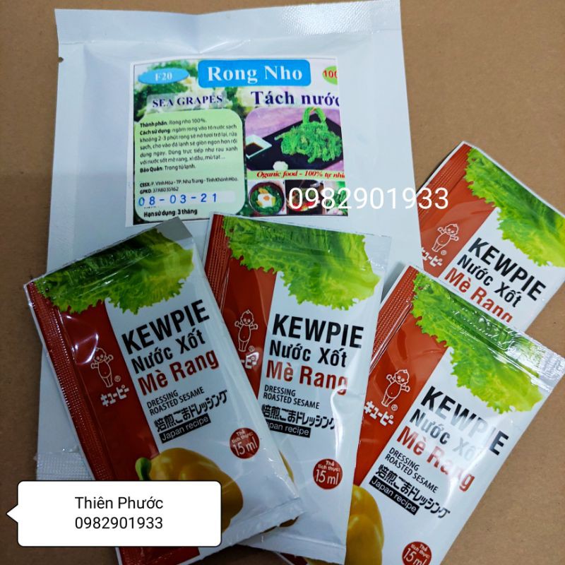Sốt mè rang gói nhỏ 15ml tiện dụng SALE date 10/01/2024