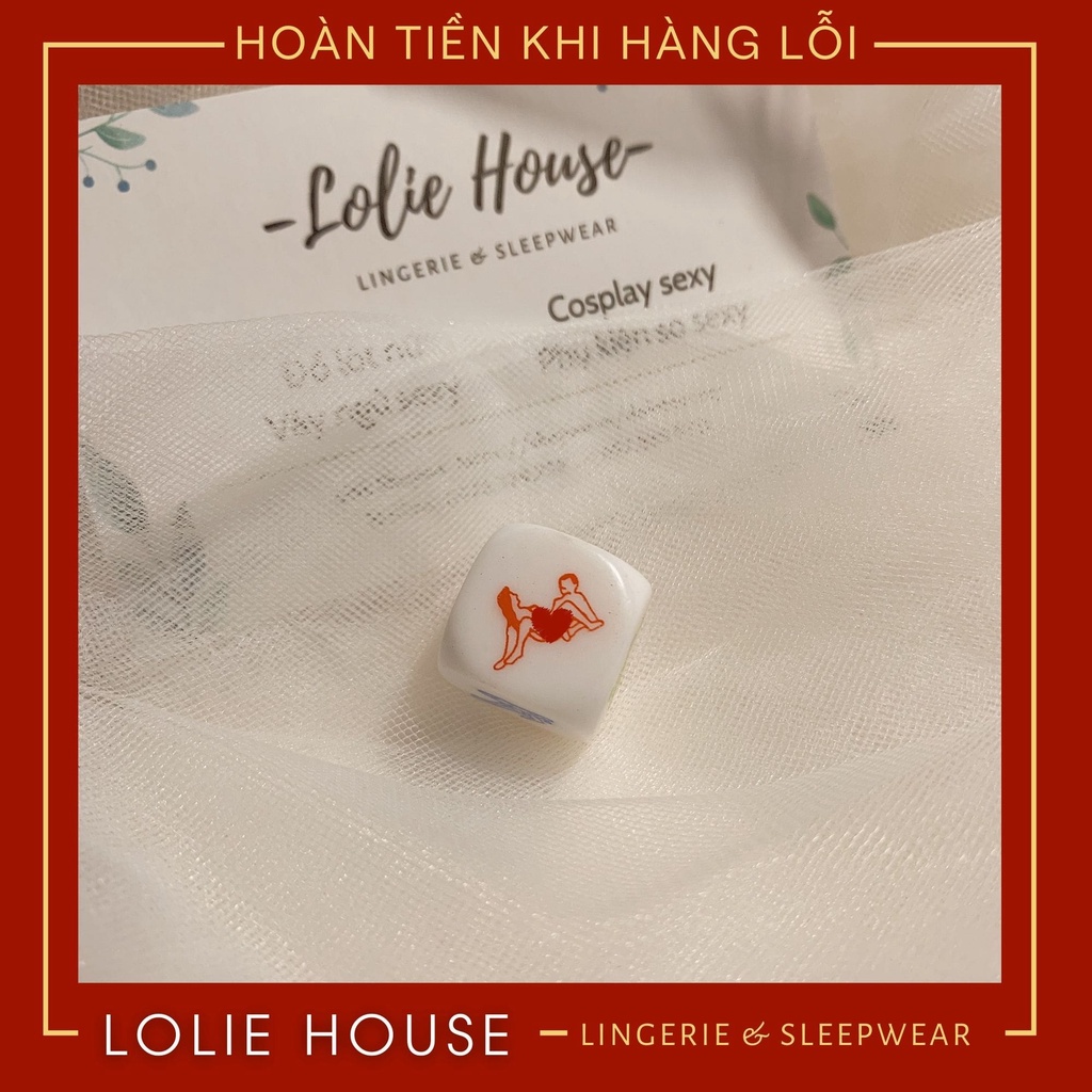Xúc xắc xí ngầu tình yêu nhiều kiểu dáng lạ tư thế độc đáo LOLIE HOUSE - PK4