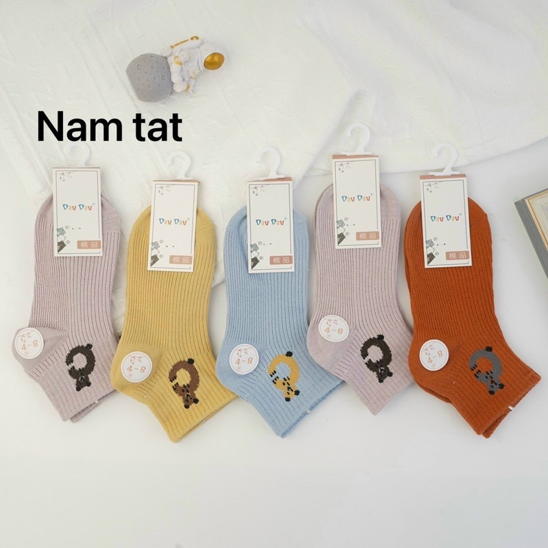 5-10 đôi tất bé gái hình gấu chất đẹp