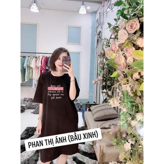 Váy phông xuông bầu bí bon chen