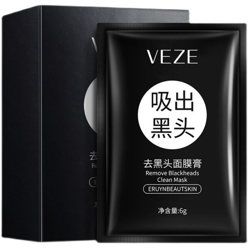 Mặt Nạ Tẩy Tế Bào Chết Chiết Suất Than Tre Hoạt Tính Kiềm Dầu Dưỡng Ẩm Gói 6g