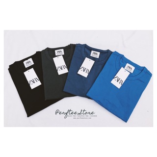 Áo thun trơn Zara Basic Compact form nam nữ cotton 4 chiều co dãn |𝑷𝑬𝑹𝑭𝑻𝑬𝑬|[ʜı̀ɴʜ•ᴄʟɪᴘ ᴛʜᴀ̣̂ᴛ]