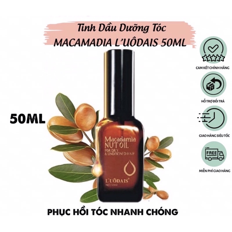 Tinh dầu dưỡng tóc MACAMADIA L'UODAIL 50ml
