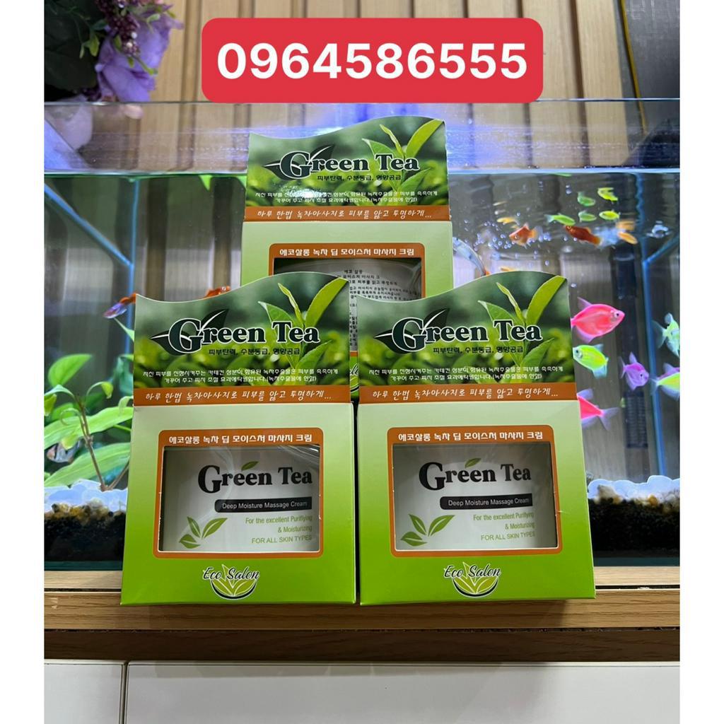 Kem Massage Trà Xanh Green Tea Chuẩn Xịn Hàn