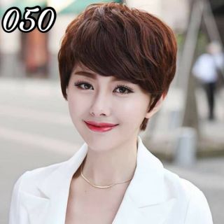 Tóc tomboy kèm lưới trùm 3081