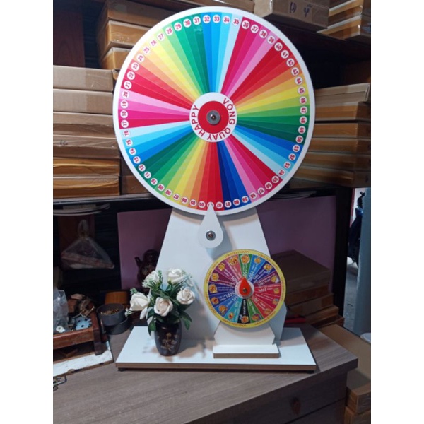 VÒNG QUAY KỲ DIỆU 60 ô - SIZE 60cm * 100cm