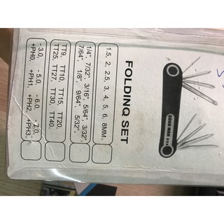 Bộ lục giác gấp GOODMAN GM-8A