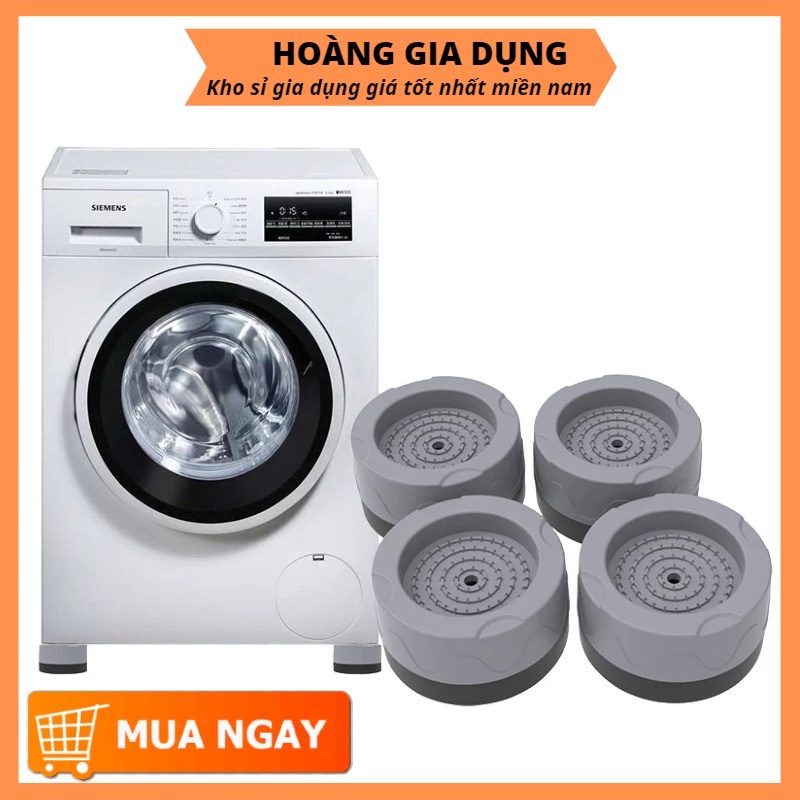 Chân Máy Giặt Chống Rung Chống Ồn Bộ 4 Miếng Cao Su H104