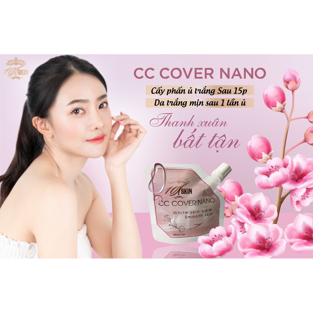 [CHÍNH HÃNG] Ủ Trắng CC COVER NANO 10XSKIN | BigBuy360 - bigbuy360.vn