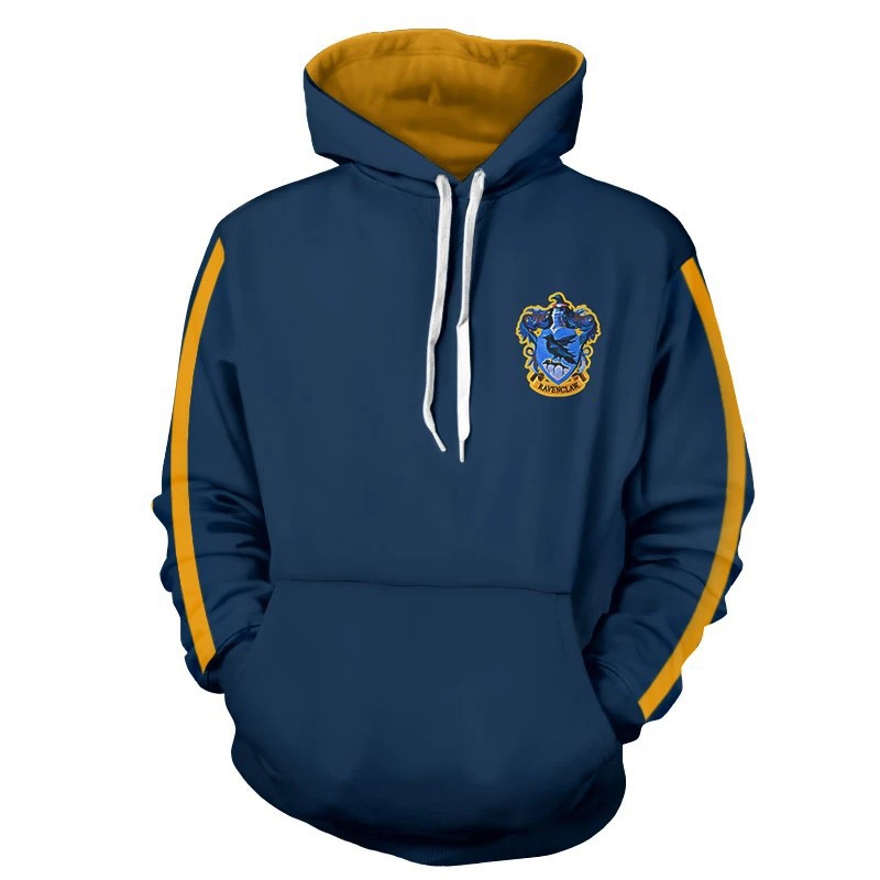 Áo Khoác Hoodie In Chữ Gryffindor Hufflepuff Ravenclaw Slytherin Cá Tính | BigBuy360 - bigbuy360.vn