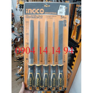 Bộ 5 giũa sắt ingco hktfs0508