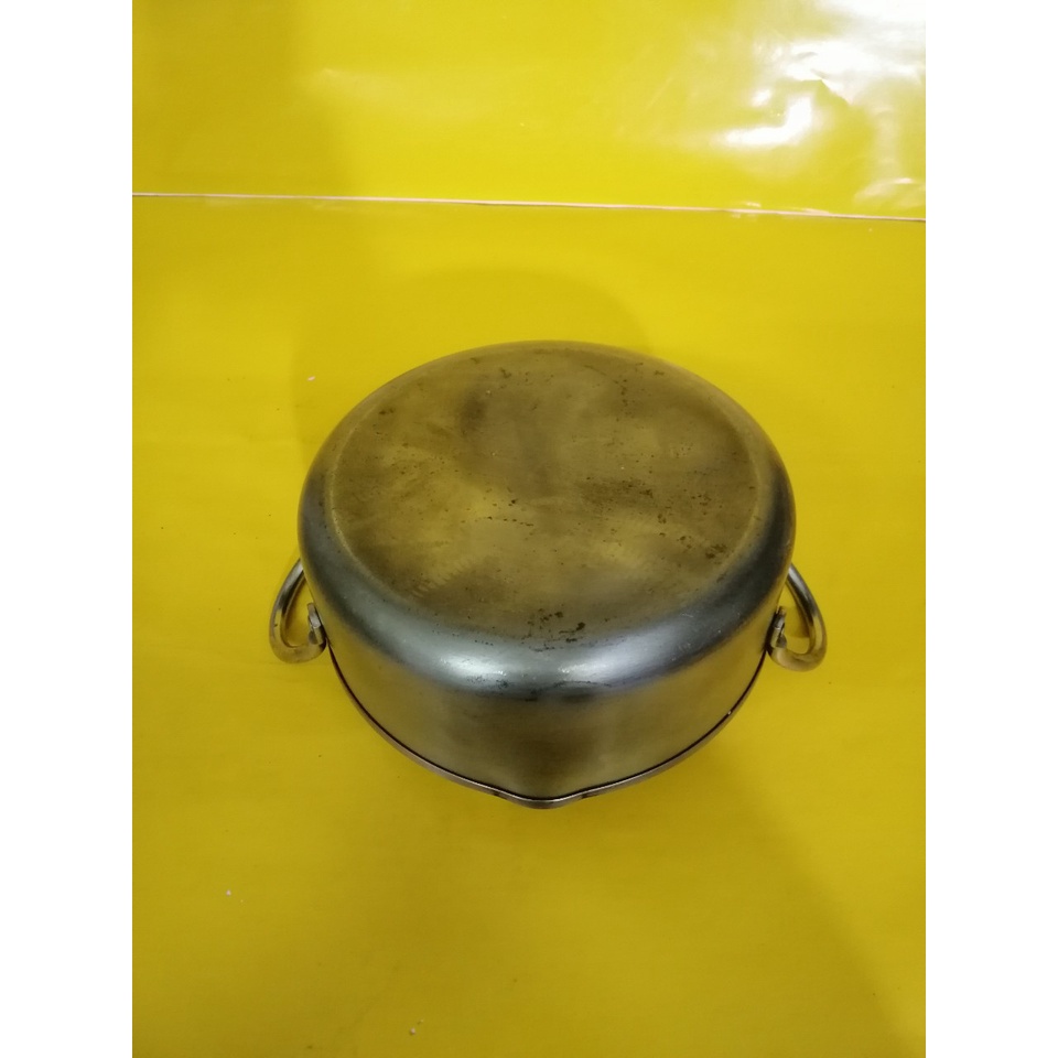 Nồi thép nội địa Nhật, size 20cm, cao 8cm (183), dùng được bếp từ