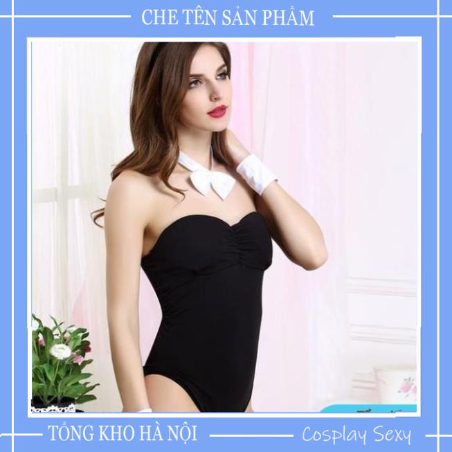 Bộ đồ ngủ nữ cosplay sexy Thỏ Bunny gợi cảm fullset gồm bộ body 1 mảnh kèm tai thỏ - Mã T1300 TKVN | BigBuy360 - bigbuy360.vn
