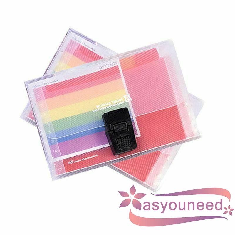 Bìa đựng hồ sơ cỡ giấy A6 13 ngăn tiện dụng | BigBuy360 - bigbuy360.vn