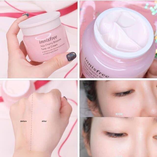 Kem dưỡng Innisfree Jeju Cherry Blossom chiết xuất anh đào dưỡng sáng da 50ml