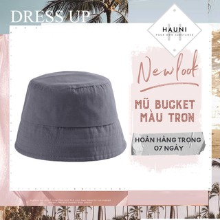Mũ bucket trơn vành cụp nhiều màu phong cách Hàn Quốc BK4