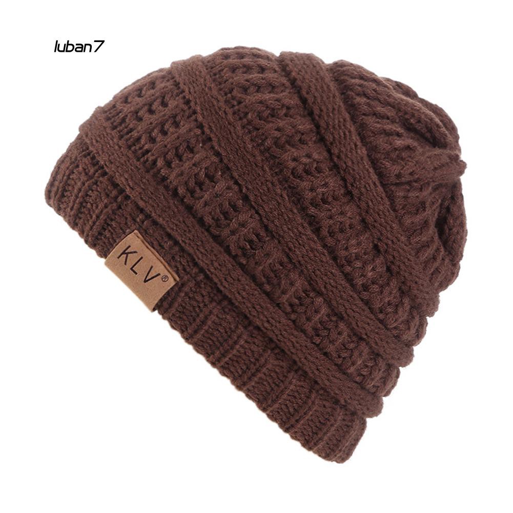 Mũ Len Beanie Thời Trang Giữ Ấm Cho Bé