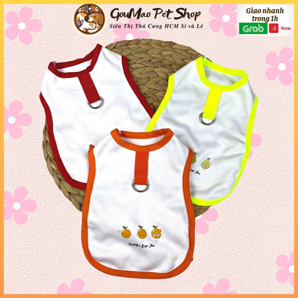 💖 ÁO BA LỖ GOUMAO CAO CẤP DÀNH CHO CHÓ MÈO THÚ CƯNG 💖- GOUMAO PET
