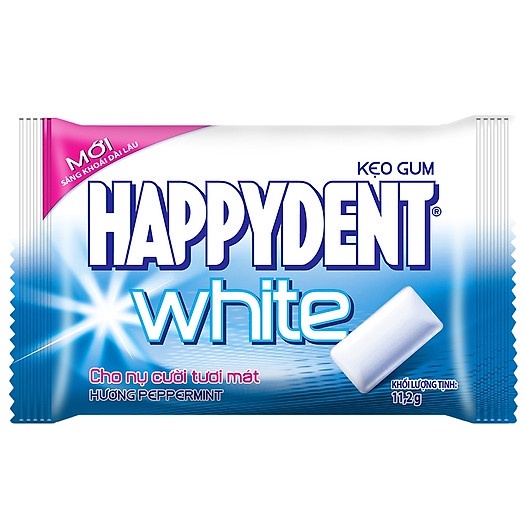 Kẹo Sing-gum Happydent White Hương Bạc Hà PepperMint