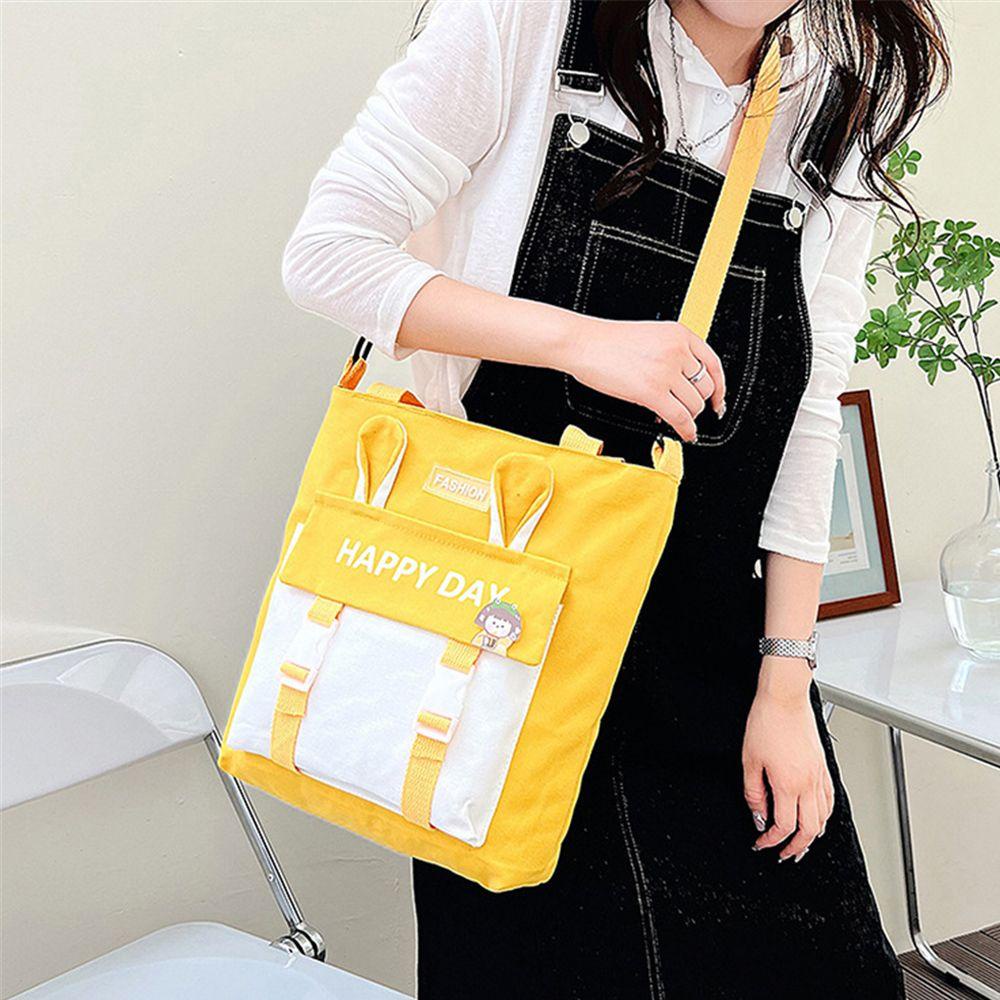 ME Túi Đeo Chéo Vải Bố Thời Trang