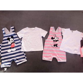 Sét yếm mickey xuất sịn cho bé