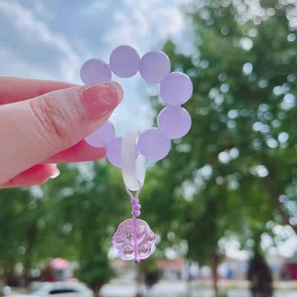 Mxgoods Vòng Đeo Tay Co Giãn Xỏ Hạt Tròn Đơn Giản Cá Tính Mùa Hè Có Thể Điều Chỉnh Cho Nữ