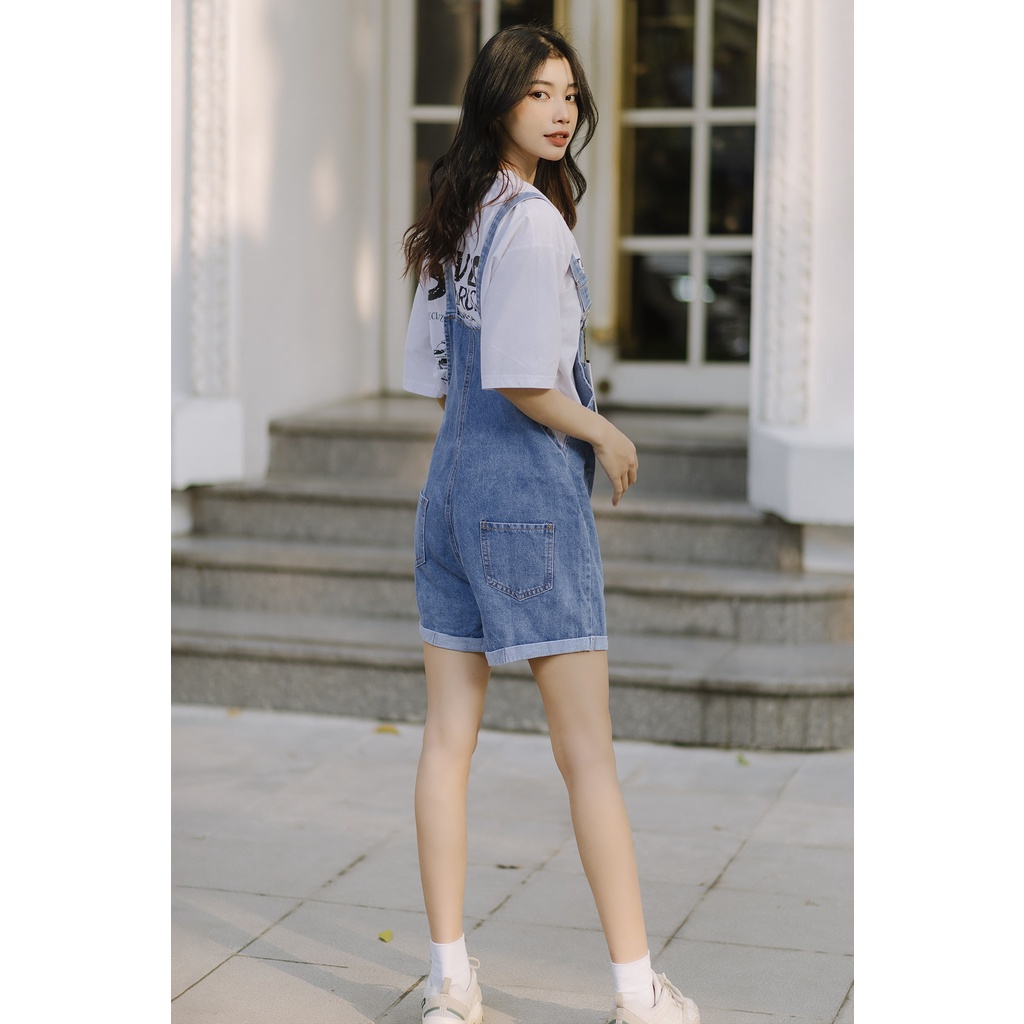 QUẦN YẾM 2 TÚI HAIQUANG SẮN GẤU ULZZANG PHONG CÁCH HÀN QUỐC CHẤT ĐẸP -MÃ HQ02