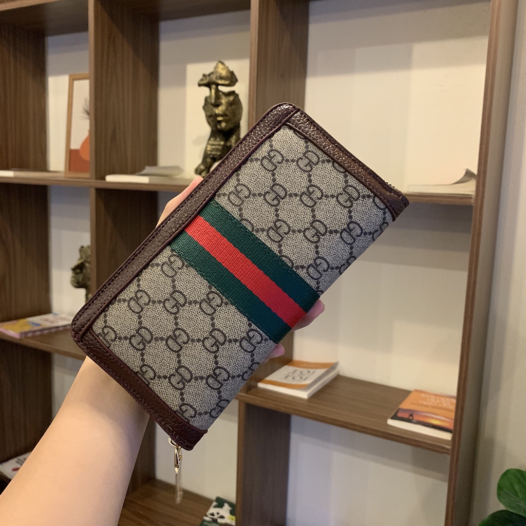 VÍ DÀI NỮ NHIỀU NGĂN CẦM TAY BỎ TÚI CAO CẤP HH 350