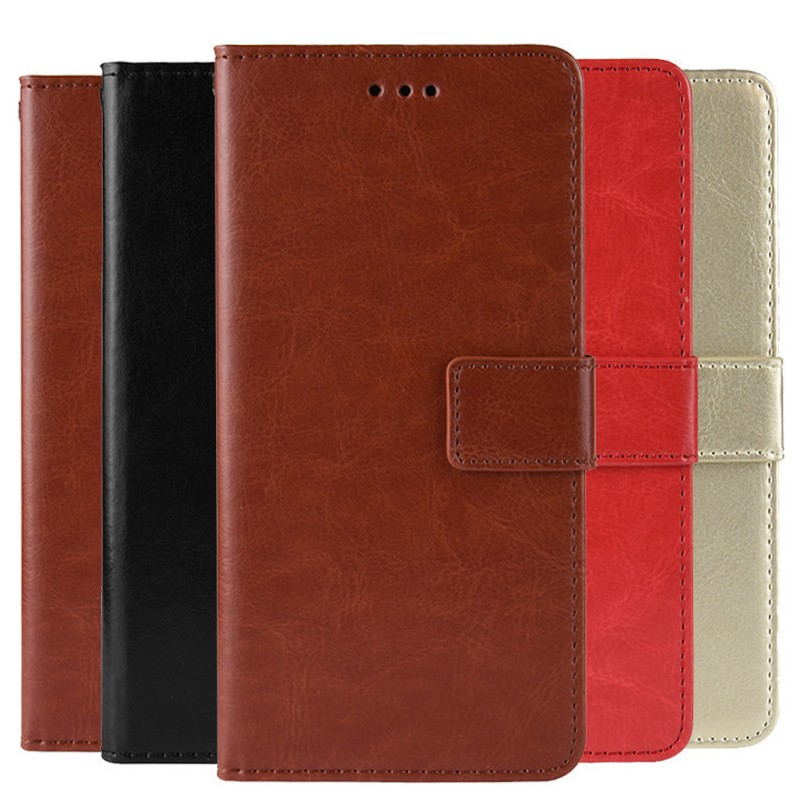XIAOMI Bao Da pu Điện Thoại Nắp Lật Kèm Ngăn Đựng Thẻ Cho redmi note 7 note 7 note7 note7 redmi7 Ốp