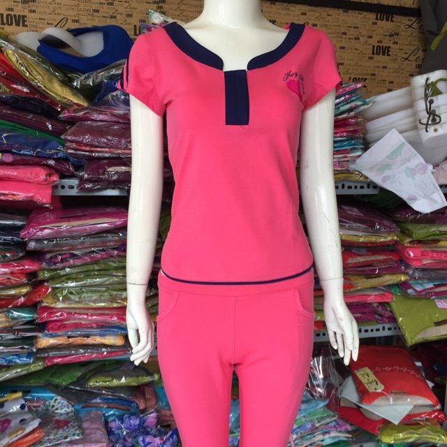 Combo 3 bộ mặc nhà giá 370k 