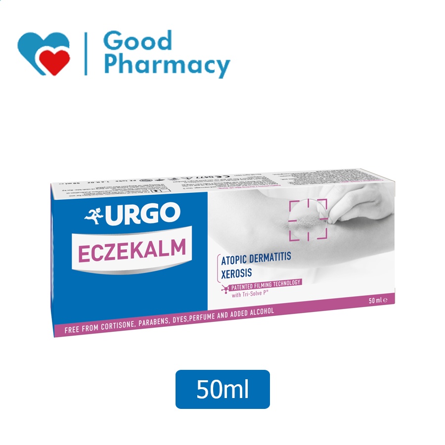 Urgo Eczekalm (Pro S) - Gel bôi hỗ trợ viêm da cơ địa, chàm, khô da, giúp dưỡng ẩm, làm dịu, phục hồi, bảo vệ da