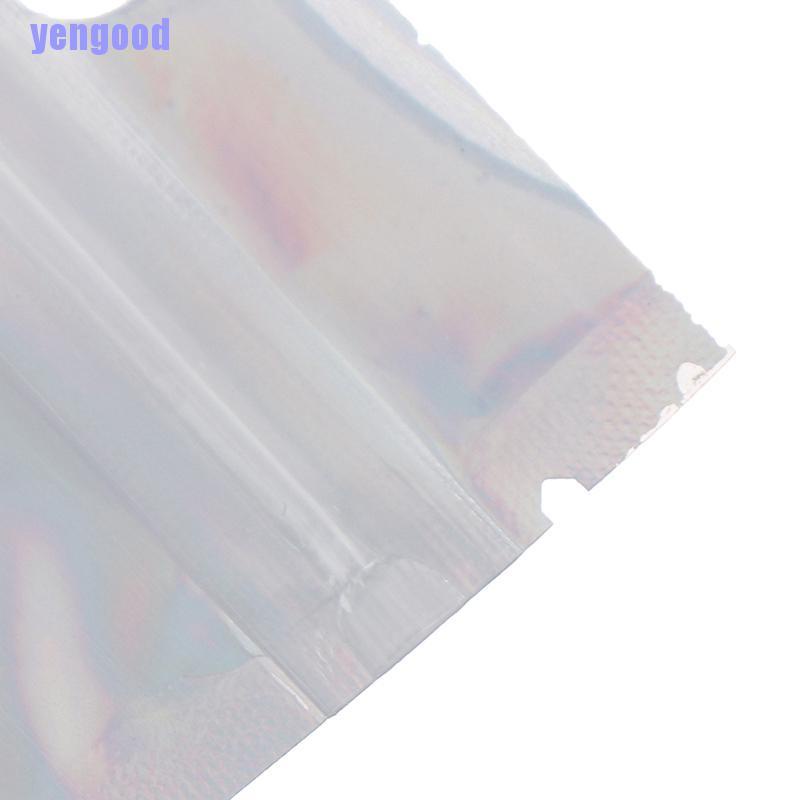 Túi Nhựa Đựng Kem Kỹ Thuật Số Màu Cầu Vồng Trang Trí