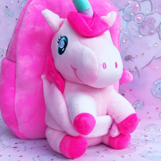 🦄BALO THÚ BÔNG CHO BÉ UNICORN KỲ LÂN 🦄