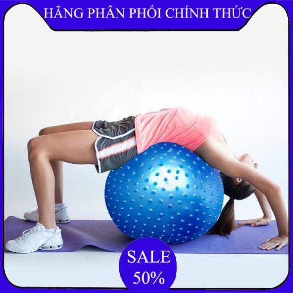 Bóng Tập Gym,Bóng Tập Yoga Có Gai 75cm - Bảo hành úy tín 1 đổi 1