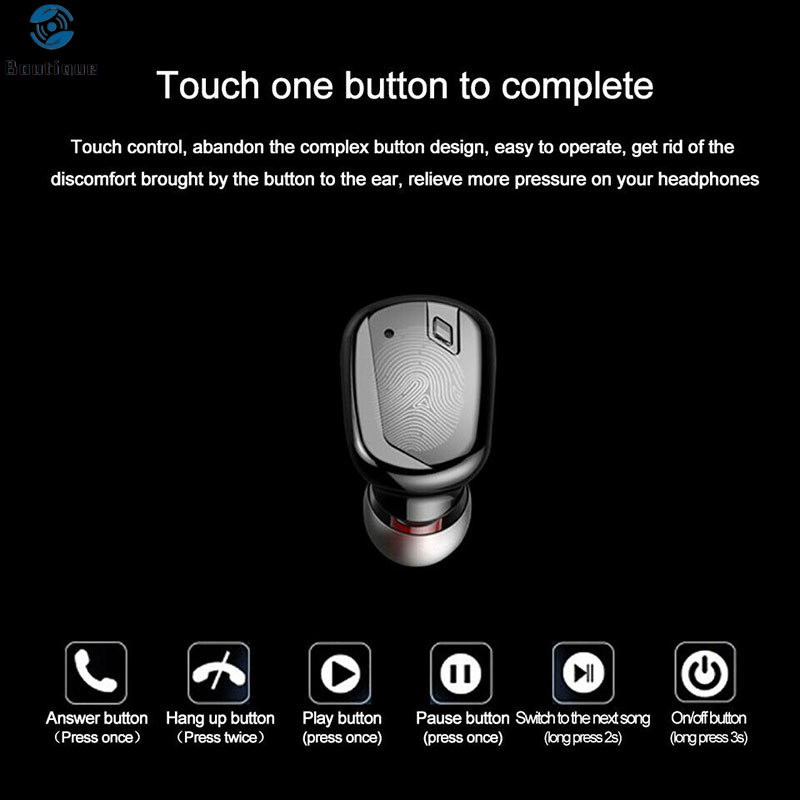 Tai Nghe Bluetooth Không Dây Âm Thanh Sống Động Chất Lượng Cao