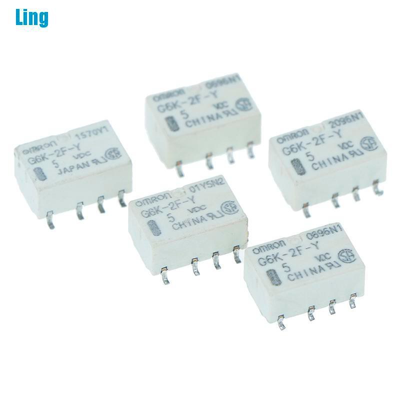 Bộ Rơ Le Tín Hiệu 5 Dc 5v Smd G6K-2F-Y Chuyên Dụng