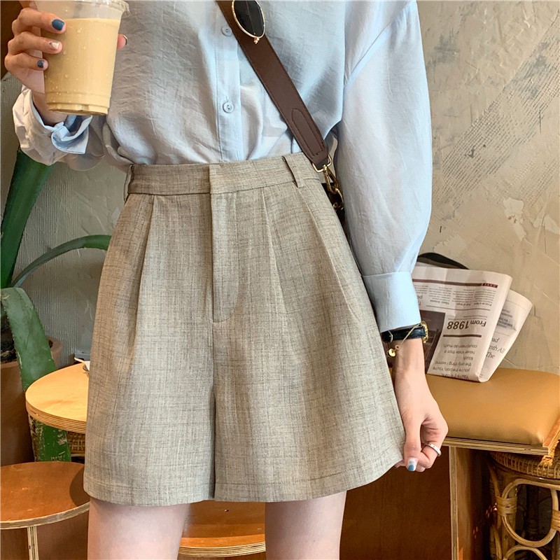 Áo somi lụa 3 màu + short vải 3 màu