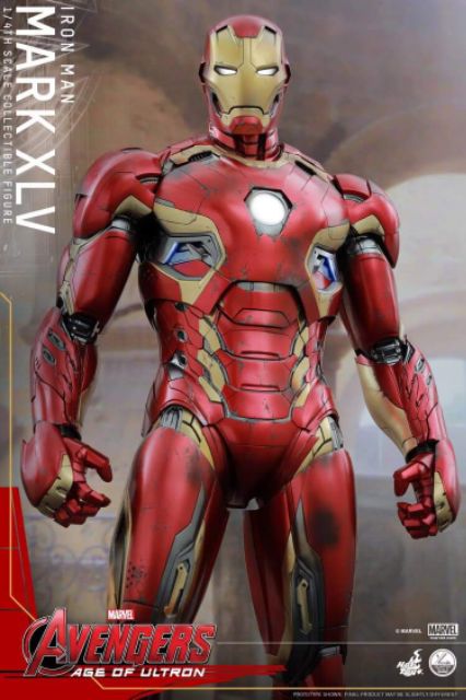 💫💫Hàng Hottoys #Iron #Man mk45 1/4