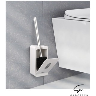 CHỔI CỌ TOILET KÈM HỘP ĐỰNG ĐÍNH TƯỜNG