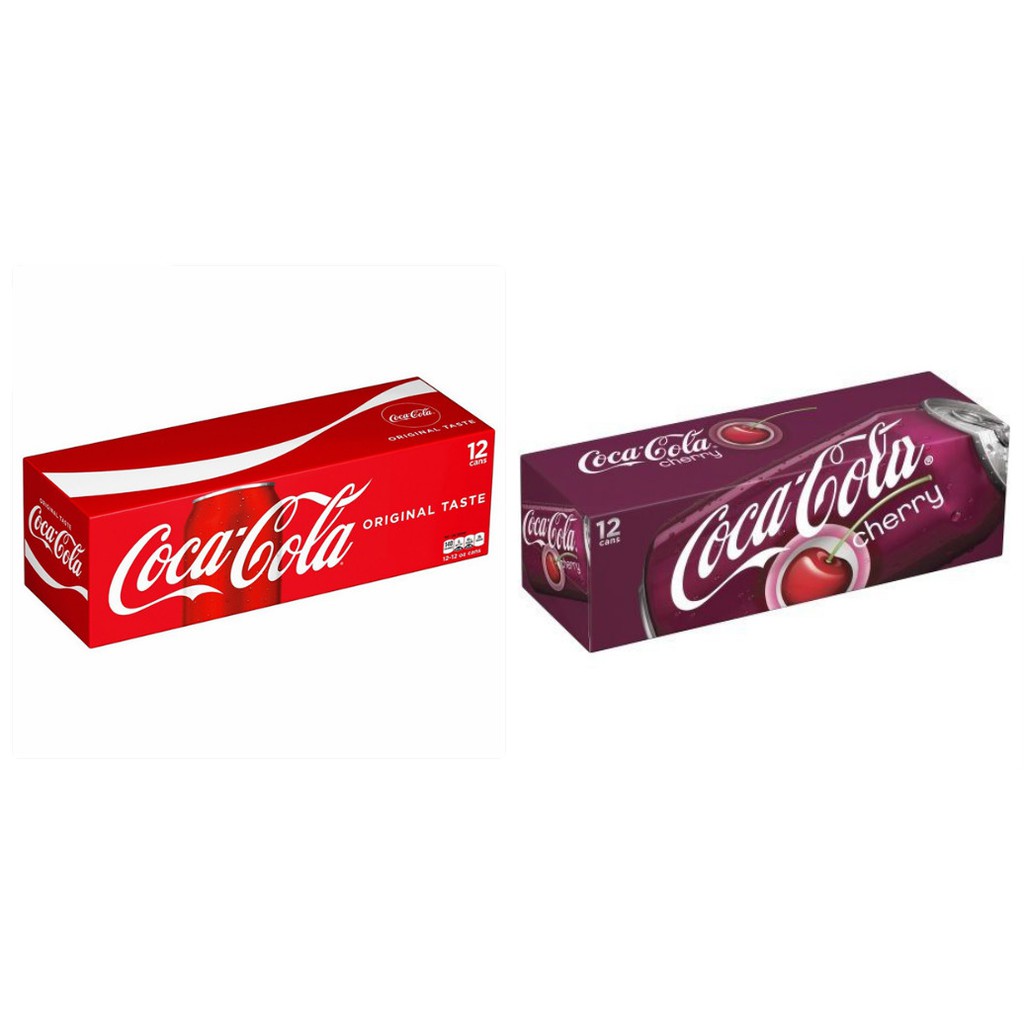 Thùng 12 Lon Nước Ngọt Coca-Cola