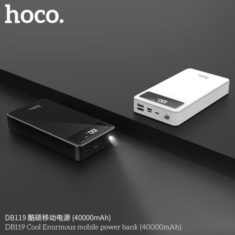 Sạc dự phòng 40.000mAh Hoco DB119 - Bảo hành Toàn Quốc Powerbank 40000 mah