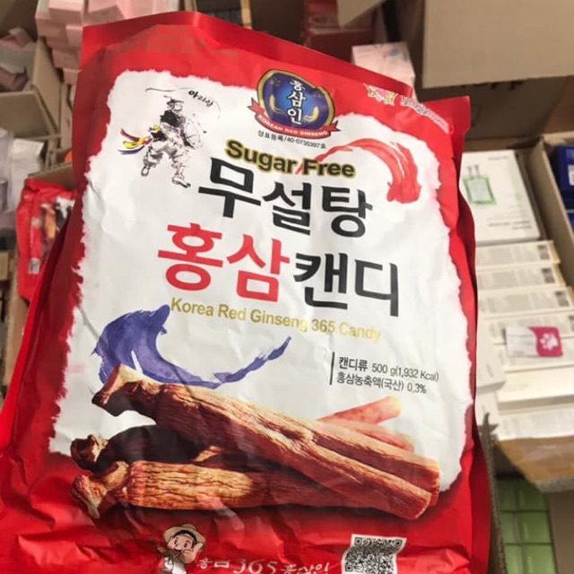Kẹo hồng sâm 365 Hàn Quốc