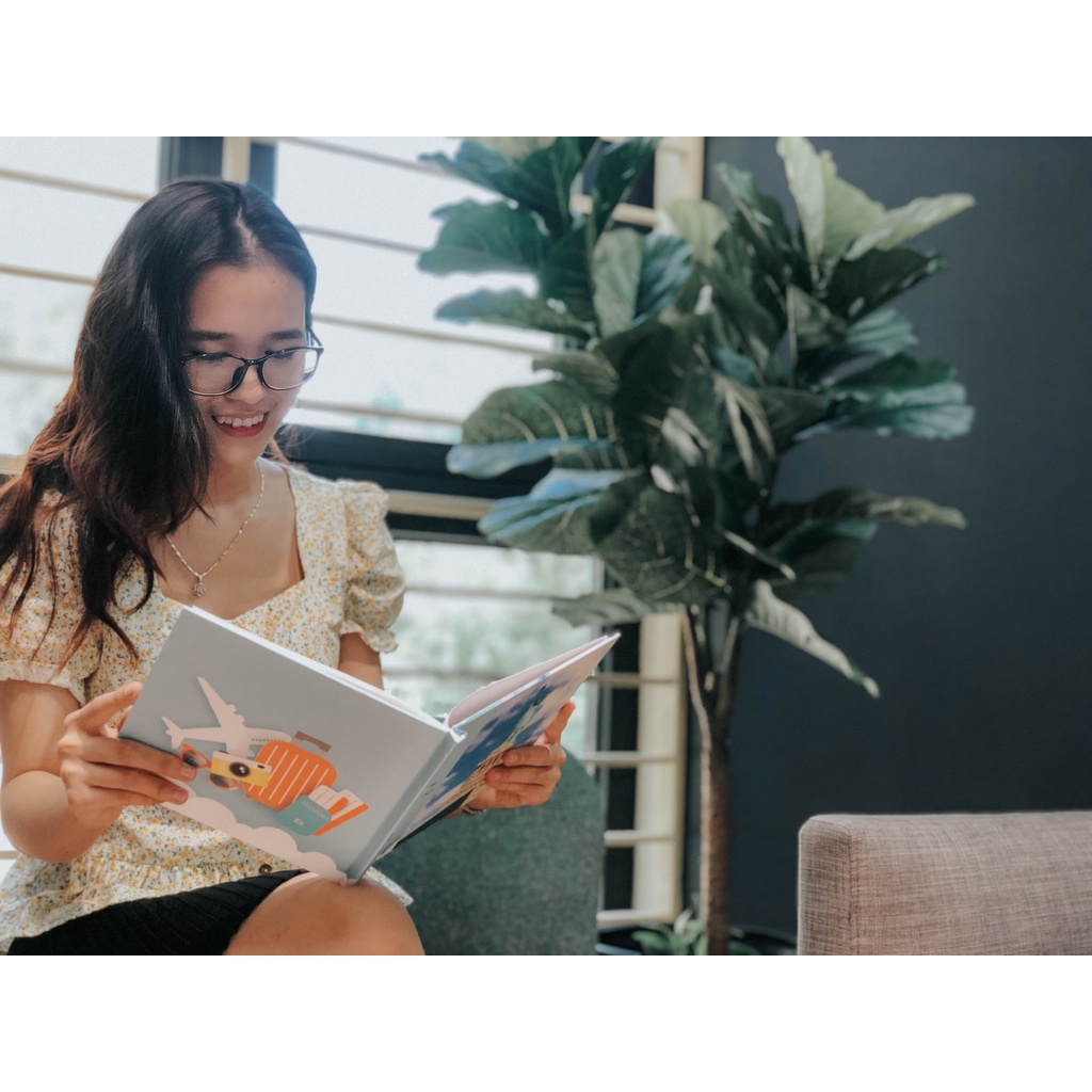 In sách ảnh theo yêu cầu bìa cứng 20 trang 15 x 15cm, In HD trên app NIZI