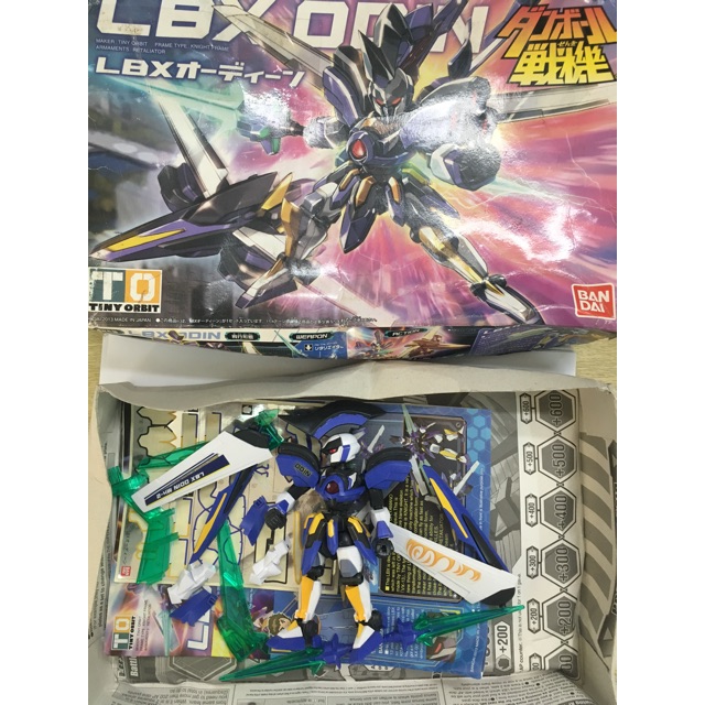 Mô hình lắp ráp Lbx Odin (đã ráp) hãng Bandai