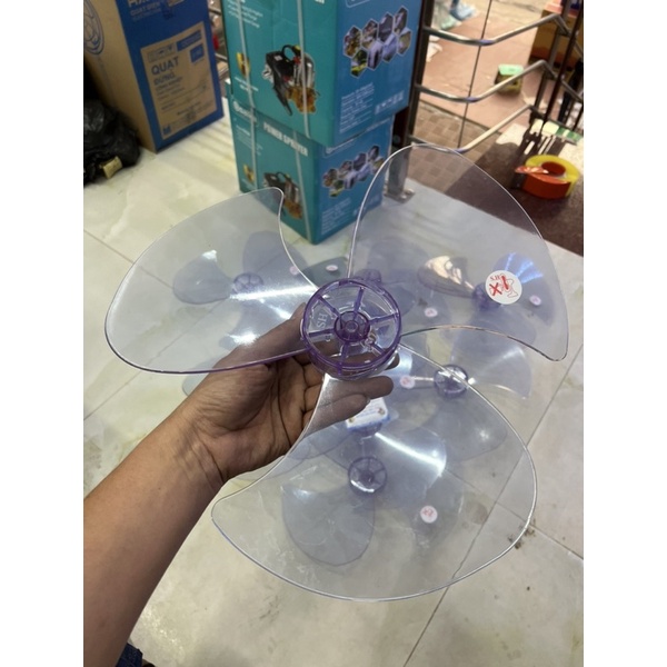 Cánh quạt B4 trong sải cánh 400mm đa năng dùng cho quạt trục chòn và khuyết