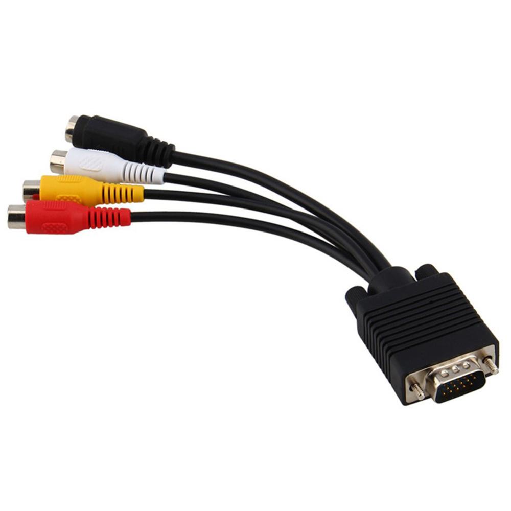 Cáp ChuyểN ĐổI VGA Sang S-Video SVGA VGA Sang AV 3 RCA