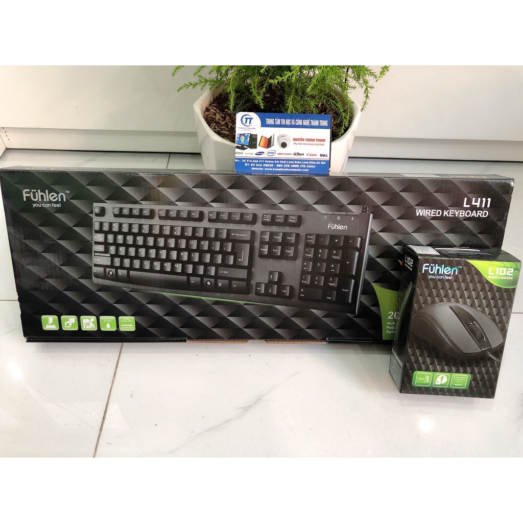 Bàn phím Fuhlen L500S Gaming | L411  - Mới Bảo hành Chính hãng Ninza 24 Tháng