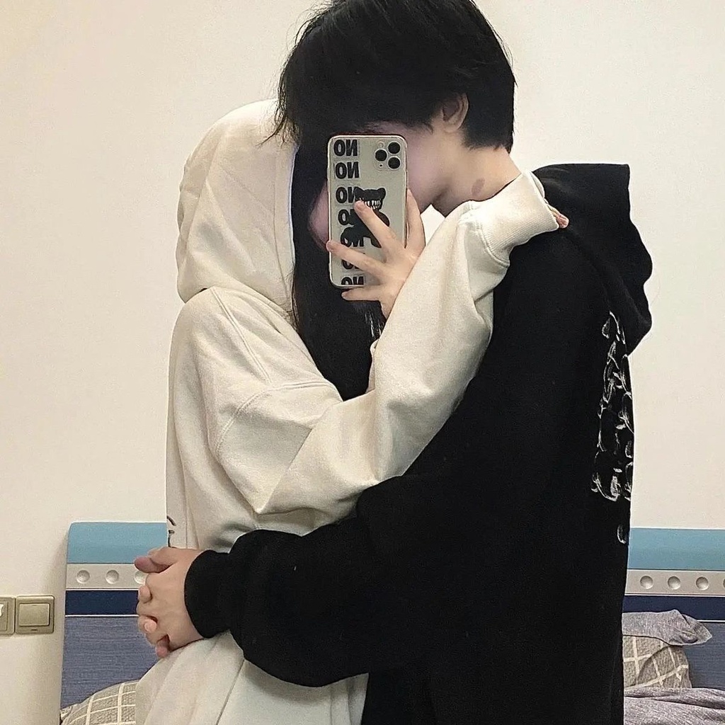 Áo hoodie nữ NRVP tay dài dáng rộng thời trang phong cách Hàn Quốc