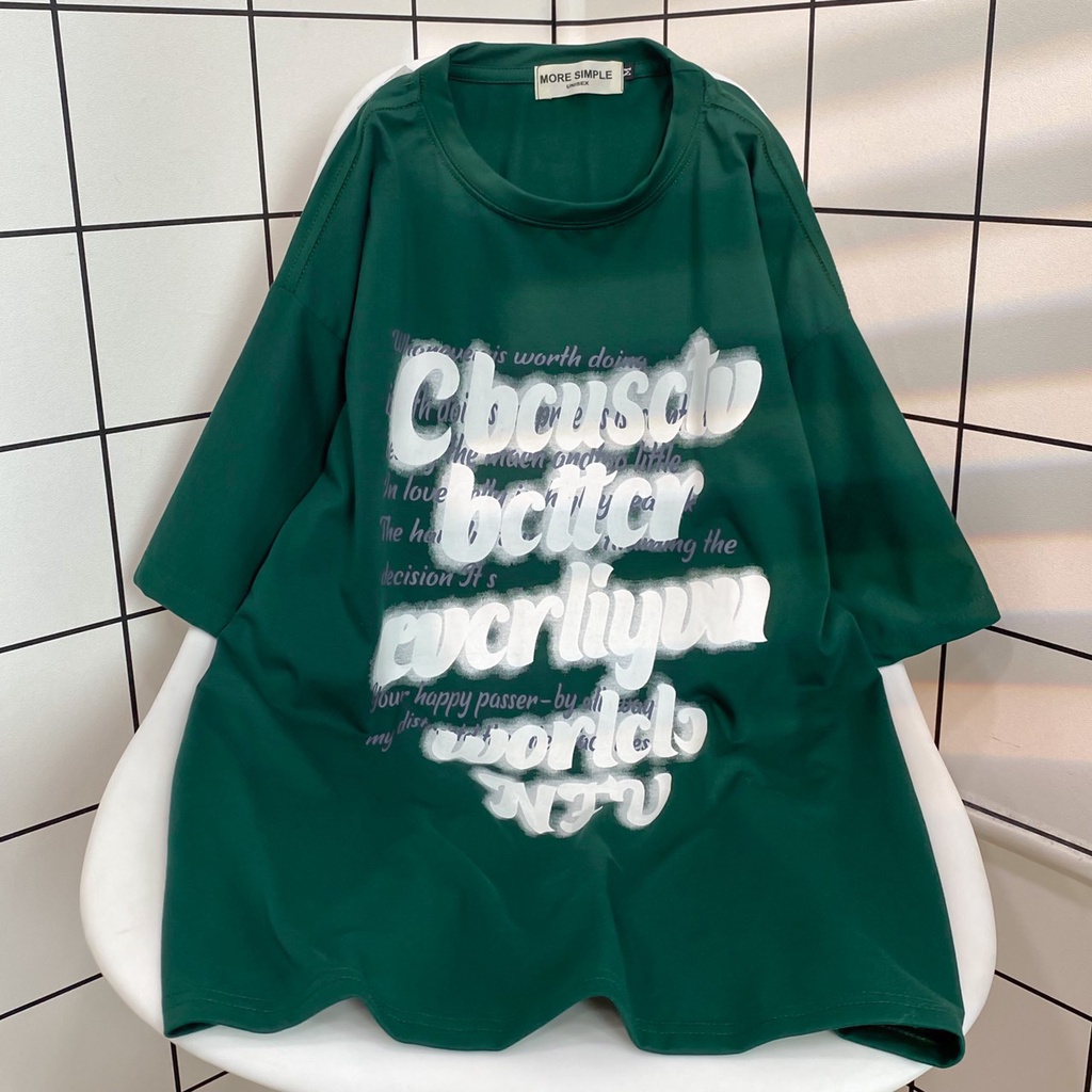 Áo Thun Tay Lỡ CBC BETTER Form Rộng Nam Nữ Style Cá Tính Phong Cách Ulzzang Unisex (Ảnh Thật/ Có Sẵn)