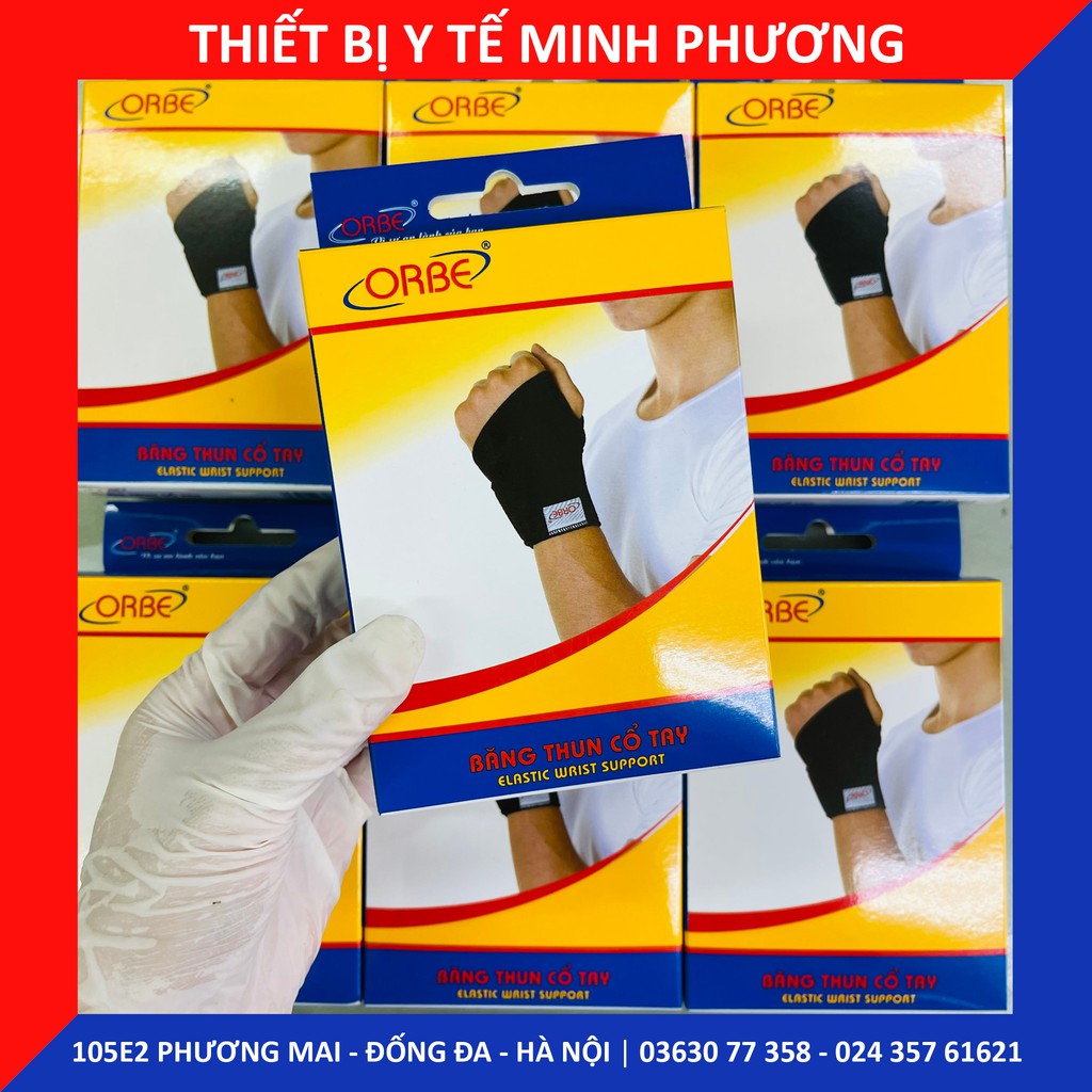 Băng thun cổ tay ORBE hỗ trợ chấn thương cổ tay